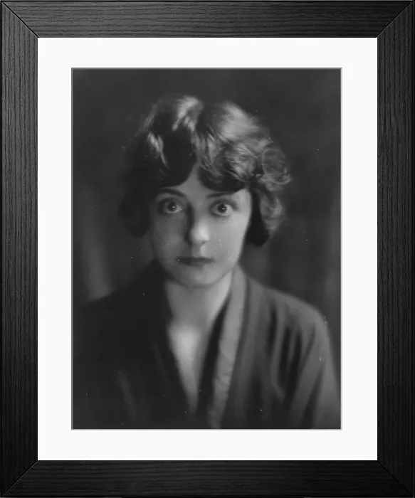 Framed Print : Mishler, Larraine, Miss, portrait photograph, 1916. Creator: Arnold Genthe Framed Print : Mishler, Larraine, Miss, portrait photograph, 1916. Creator: Arnold Genthe
