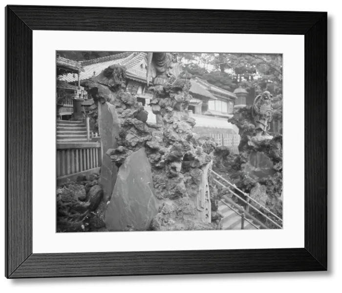 Framed Print : Travel views of Japan and Korea, 1908. Creator: Arnold Genthe Framed Print : Travel views of Japan and Korea, 1908. Creator: Arnold Genthe