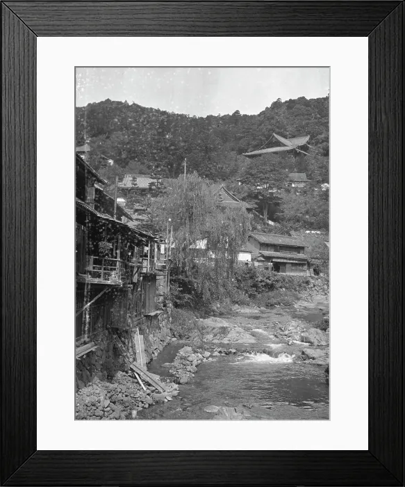 Framed Print : Travel views of Japan and Korea, 1908. Creator: Arnold Genthe Framed Print : Travel views of Japan and Korea, 1908. Creator: Arnold Genthe