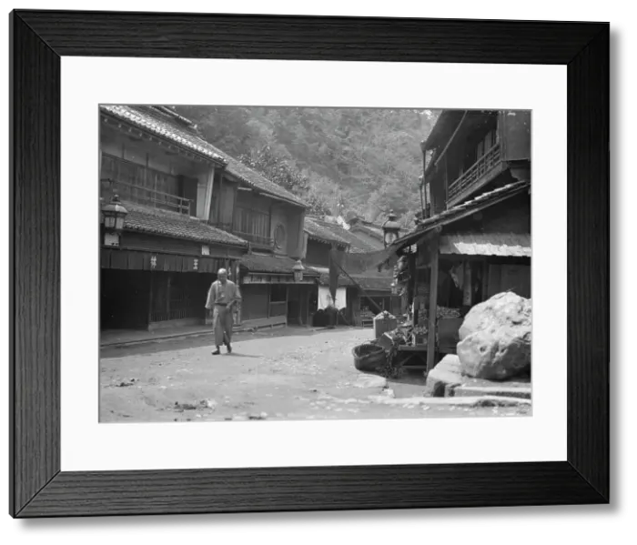 Framed Print : Travel views of Japan and Korea, 1908. Creator: Arnold Genthe Framed Print : Travel views of Japan and Korea, 1908. Creator: Arnold Genthe