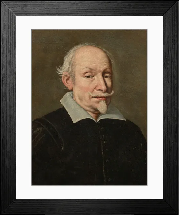 Framed Print : Portrait of the poet Alessandro Tassoni (1565-1635), First third of 17th cen.. Creator: Anonymous Framed Print : Portrait of the poet Alessandro Tassoni (1565-1635), First third of 17th cen.. Creator: Anonymous