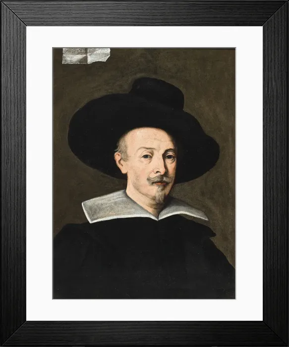 Framed Print : Portrait of the artist Guido Reni (1575-1642), First Half of 17th cen.. Creator: Anonymous Framed Print : Portrait of the artist Guido Reni (1575-1642), First Half of 17th cen.. Creator: Anonymous