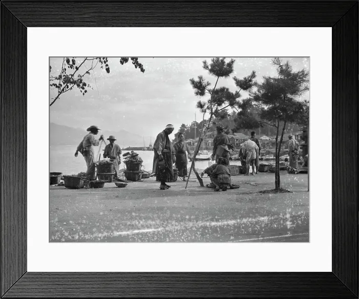 Framed Print : Travel views of Japan and Korea, 1908. Creator: Arnold Genthe Framed Print : Travel views of Japan and Korea, 1908. Creator: Arnold Genthe