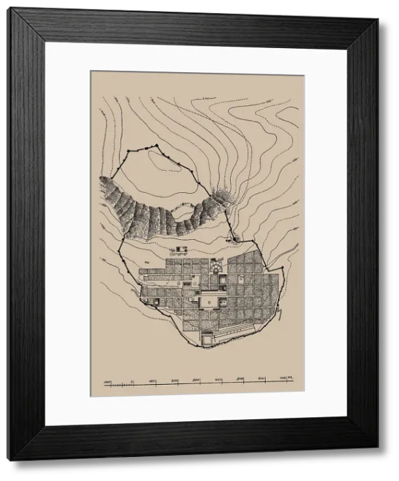 Framed Print : Plan of Priene. From: Griechische Städteanlagen by Armin von Gerkan, 1924. Creator: Anonymous master. Plan of Priene. From: Griechische Städteanlagen by Armin von Gerkan, 1924. Creator: Anonymous master Framed Print : Plan of Priene. From: Griechische Städteanlagen by Armin von Gerkan, 1924. Creator: Anonymous master. Plan of Priene. From: Griechische Städteanlagen by Armin von Gerkan, 1924. Creator: Anonymous master