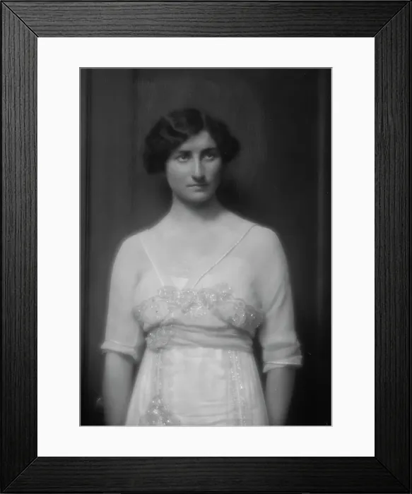 Framed Print : Morganthau, Ruth, portrait photograph, 1912 Nov. 20. Creator: Arnold Genthe Framed Print : Morganthau, Ruth, portrait photograph, 1912 Nov. 20. Creator: Arnold Genthe