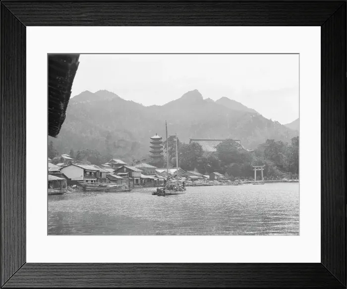 Framed Print : Travel views of Japan and Korea, 1908. Creator: Arnold Genthe Framed Print : Travel views of Japan and Korea, 1908. Creator: Arnold Genthe