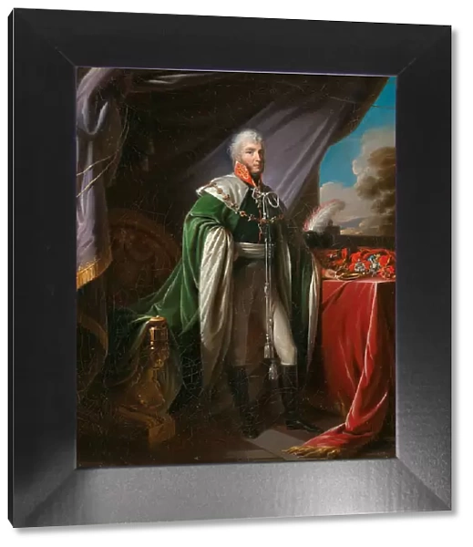 Portrait of Prince Sergei Fyodorovich Golitsyn (1749-1810), before 1810. Creator: Damon Ortolani, Giovanni Battista (1750-after 1810)