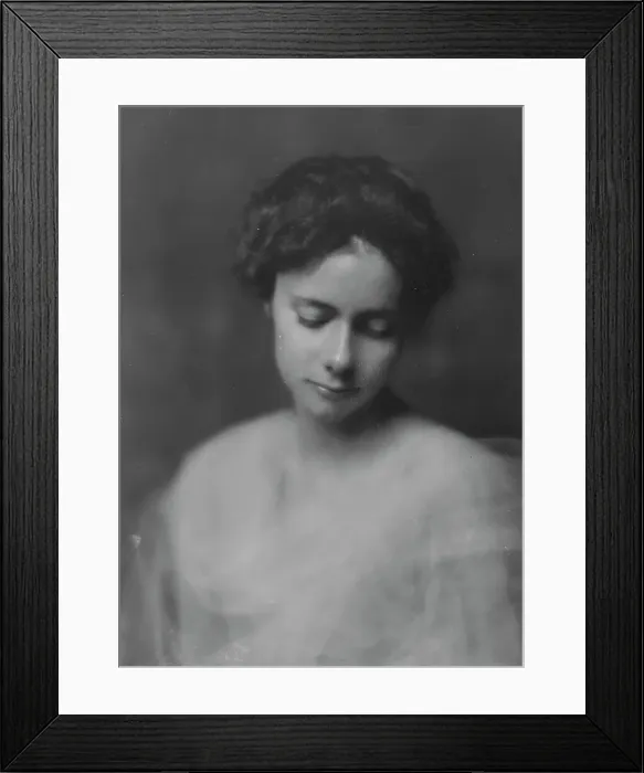Framed Print : Moulton, Miss, portrait photograph, 1916 Apr. 27. Creator: Arnold Genthe Framed Print : Moulton, Miss, portrait photograph, 1916 Apr. 27. Creator: Arnold Genthe