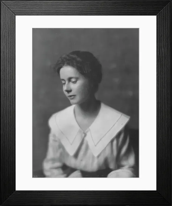 Framed Print : Moulton, Miss, portrait photograph, 1916 Apr. 27 / . Creator: Arnold Genthe Framed Print : Moulton, Miss, portrait photograph, 1916 Apr. 27 / . Creator: Arnold Genthe