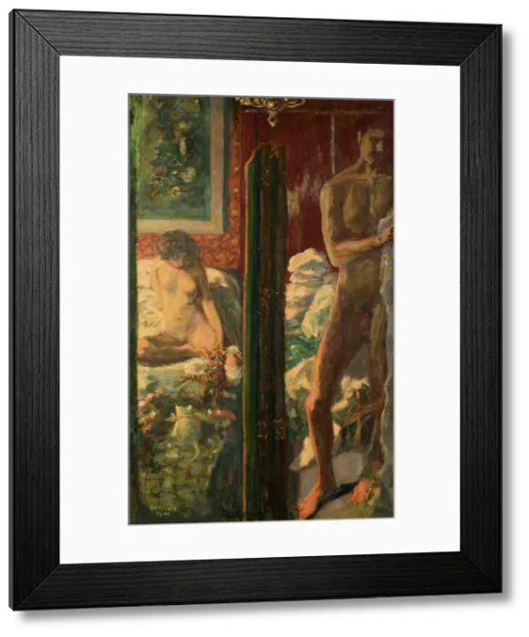 Framed Print : The sunny terrace, 1939-1946. Creator: Bonnard, Pierre (1867-1947) Framed Print : The sunny terrace, 1939-1946. Creator: Bonnard, Pierre (1867-1947)