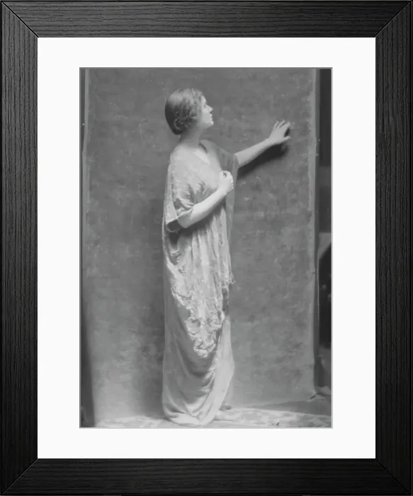 Framed Print : Mower, Margaret, Miss, portrait photograph, 1916 June 24. Creator: Arnold Genthe Framed Print : Mower, Margaret, Miss, portrait photograph, 1916 June 24. Creator: Arnold Genthe