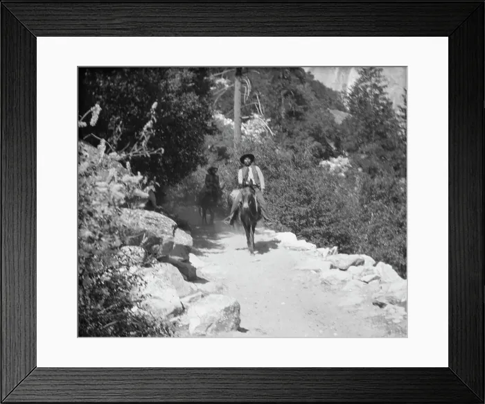 Framed Print : Travel views of Yosemite National Park, between 1903 and 1906. Creator: Arnold Genthe Framed Print : Travel views of Yosemite National Park, between 1903 and 1906. Creator: Arnold Genthe