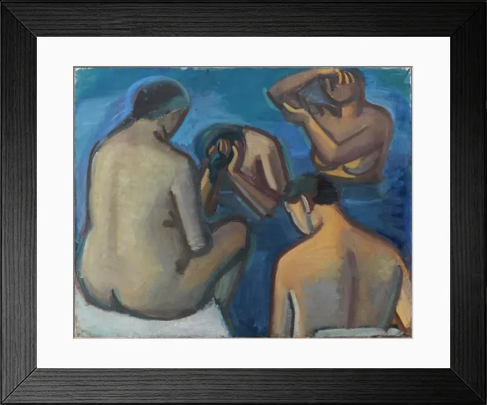 Framed Print : After the Bath, 1924. Creator: Vilhelm Lundstrom Framed Print : After the Bath, 1924. Creator: Vilhelm Lundstrom