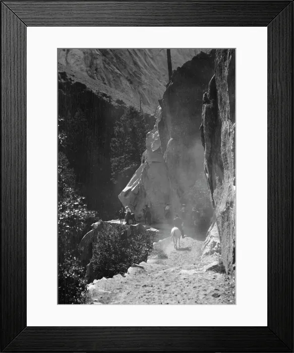 Framed Print : Travel views of Yosemite National Park, between 1903 and 1906. Creator: Arnold Genthe Framed Print : Travel views of Yosemite National Park, between 1903 and 1906. Creator: Arnold Genthe