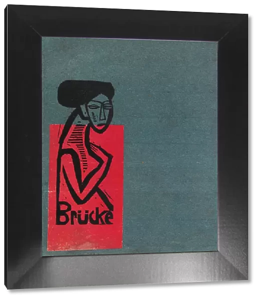 Cover of the catalogue for the exhibition of the artist group 'Brücke' at the Gurlitt Gallery...1912 Creator: Kirchner, Ernst Ludwig (1880-1938). Cover of the catalogue for the exhibition of the artist group 'Brücke' at