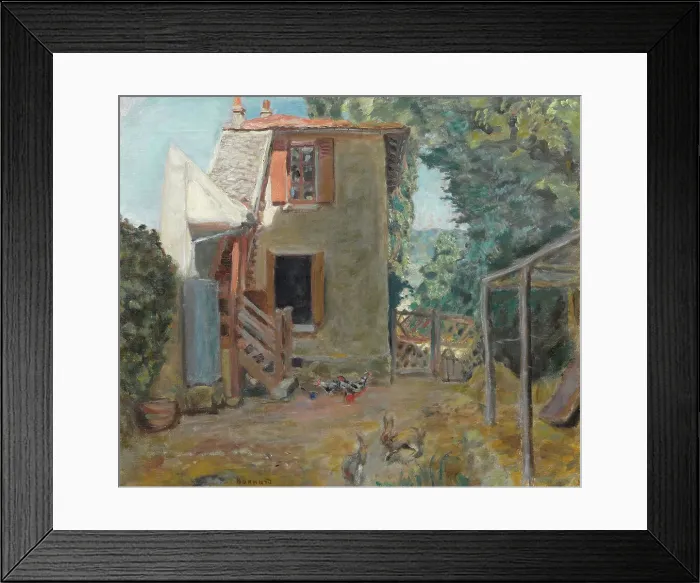 Framed Print : Maison de la Mère du Peintre Roussel à L'Étang-La-Ville, c. 1903. Creator: Bonnard, Pierre (1867-1947) Framed Print : Maison de la Mère du Peintre Roussel à L'Étang-La-Ville, c. 1903. Creator: Bonnard, Pierre (1867-1947)