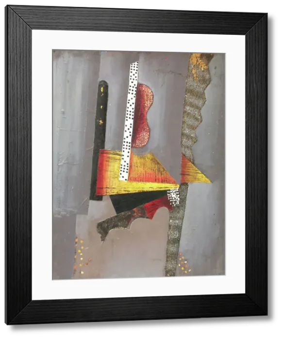 Framed Print : Composition 1;Cubist Composition, 1918. Creator: Vilhelm Lundstrom Framed Print : Composition 1;Cubist Composition, 1918. Creator: Vilhelm Lundstrom