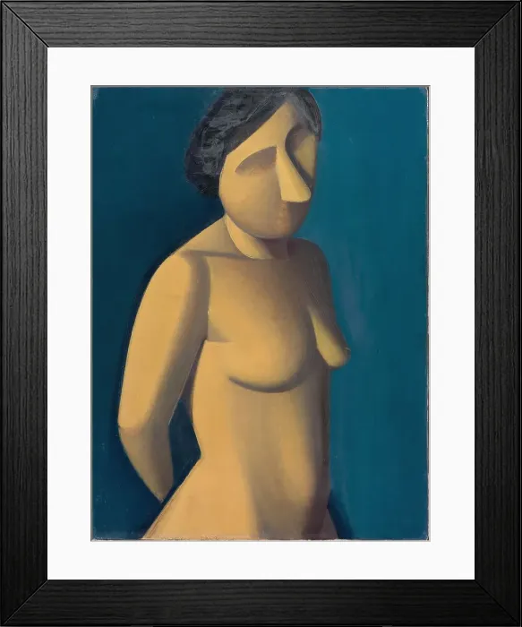 Framed Print : Female Model, 1930. Creator: Vilhelm Lundstrom Framed Print : Female Model, 1930. Creator: Vilhelm Lundstrom