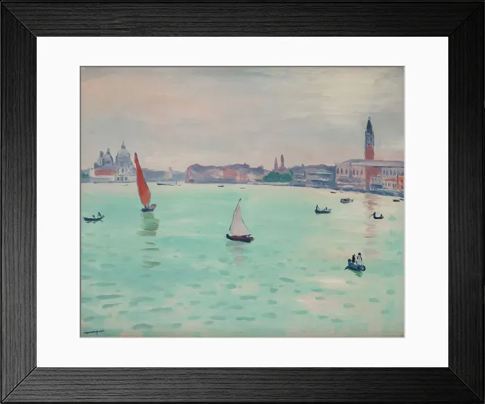 Framed Print : Venice, 1936. Creator: Marquet, Pierre-Albert (1875-1947) Framed Print : Venice, 1936. Creator: Marquet, Pierre-Albert (1875-1947)