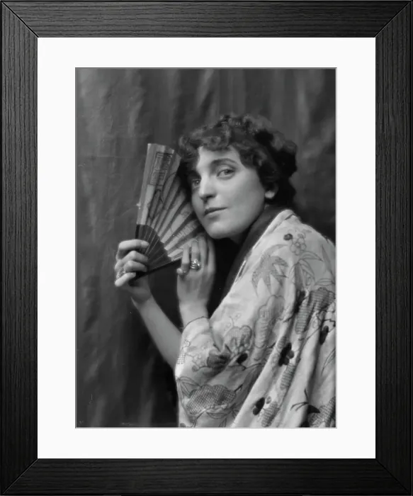 Framed Print : Namara-Toye, Mme. portrait photograph, 1912. Creator: Arnold Genthe Framed Print : Namara-Toye, Mme. portrait photograph, 1912. Creator: Arnold Genthe