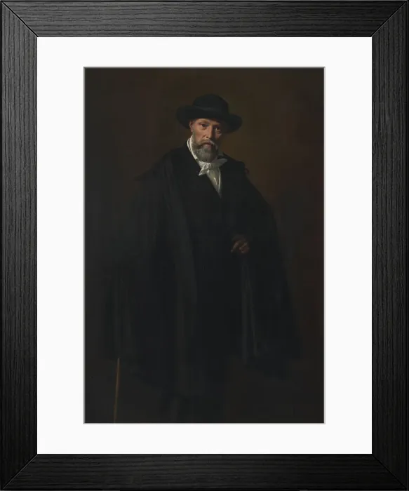 Framed Print : Maleren Constantin Hansen, 1862. Creator: Wilhelm Marstrand Framed Print : Maleren Constantin Hansen, 1862. Creator: Wilhelm Marstrand