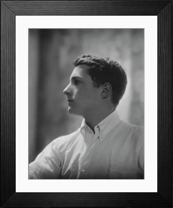 Framed Print : Mr. John Andrews, portrait photograph, 1918 Mar. Creator: Arnold Genthe Framed Print : Mr. John Andrews, portrait photograph, 1918 Mar. Creator: Arnold Genthe