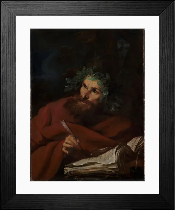 Framed Print : Virgil, 1665-1668. Creator: Girolamo Troppa Framed Print : Virgil, 1665-1668. Creator: Girolamo Troppa