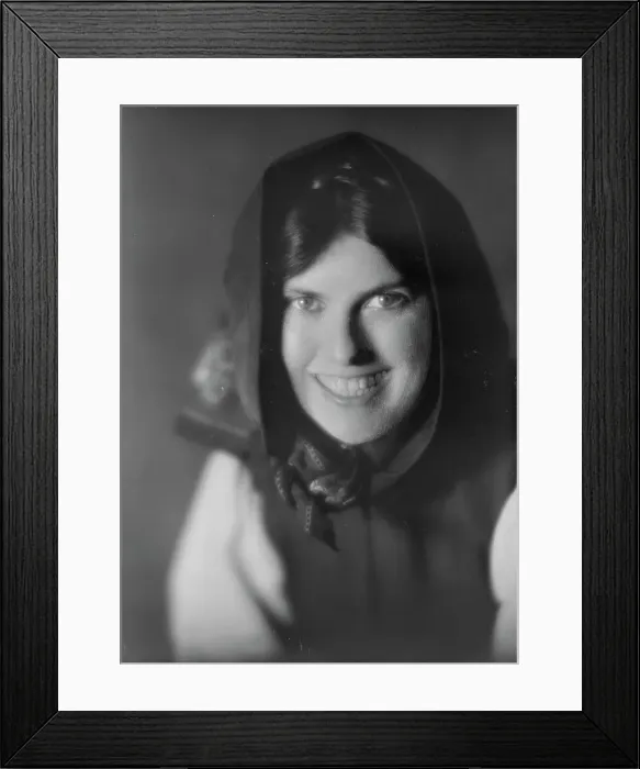 Framed Print : Nash, Florence, Miss, portrait photograph, 1917 Oct. 9. Creator: Arnold Genthe Framed Print : Nash, Florence, Miss, portrait photograph, 1917 Oct. 9. Creator: Arnold Genthe