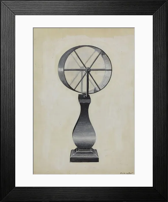 Framed Print : Lottery Wheel, c. 1936. Creator: Martin Lamont Framed Print : Lottery Wheel, c. 1936. Creator: Martin Lamont