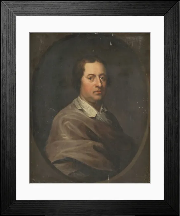 Framed Print : Male portrait, 1786. Creator: Erik Pauelsen Framed Print : Male portrait, 1786. Creator: Erik Pauelsen