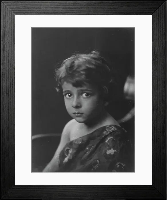 Framed Print : Armenian boy, portrait photograph, 1918 Aug. Creator: Arnold Genthe Framed Print : Armenian boy, portrait photograph, 1918 Aug. Creator: Arnold Genthe
