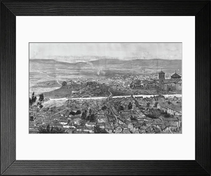 Framed Print : The Great Floods in Spain--The Town of Consuegra after the Inundations, 1891. Creator: Unknown Framed Print : The Great Floods in Spain--The Town of Consuegra after the Inundations, 1891. Creator: Unknown