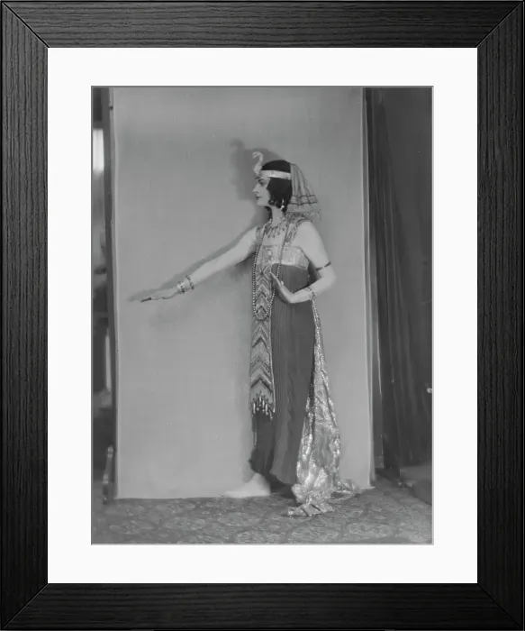 Framed Print : Nesbit, Cathleen, Miss, portrait photograph, not before 1916. Creator: Arnold Genthe Framed Print : Nesbit, Cathleen, Miss, portrait photograph, not before 1916. Creator: Arnold Genthe