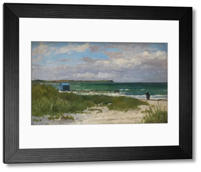 Framed Print : Isola del Liri, Italy. Overcast Day, 1883. Creator: Theodor Esbern Philipsen Framed Print : Isola del Liri, Italy. Overcast Day, 1883. Creator: Theodor Esbern Philipsen