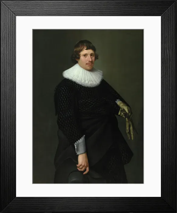 Framed Print : Portrait of a Man, 1635. Creator: Nicolaes Eliasz Pickenoy Framed Print : Portrait of a Man, 1635. Creator: Nicolaes Eliasz Pickenoy