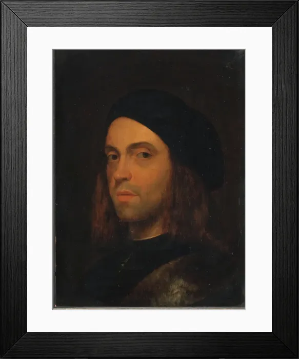 Framed Print : Portrait of a Man, 1601-1700. Creator: Unknown Framed Print : Portrait of a Man, 1601-1700. Creator: Unknown
