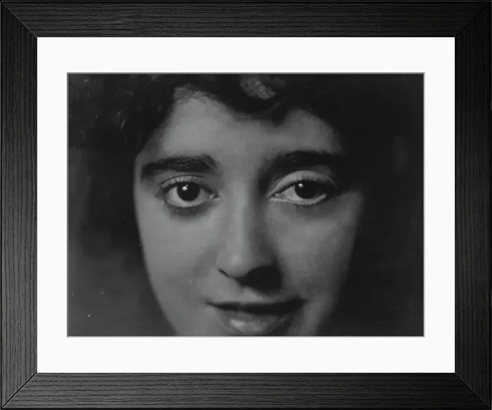 Framed Print : Normand, Mabel, portrait photograph, 1914 Oct. 18. Creator: Arnold Genthe Framed Print : Normand, Mabel, portrait photograph, 1914 Oct. 18. Creator: Arnold Genthe
