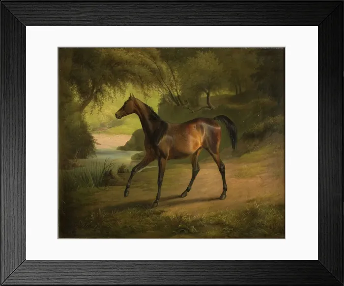 Framed Print : Antonia, 1846-1850. Creator: Fritz Thomsen Framed Print : Antonia, 1846-1850. Creator: Fritz Thomsen