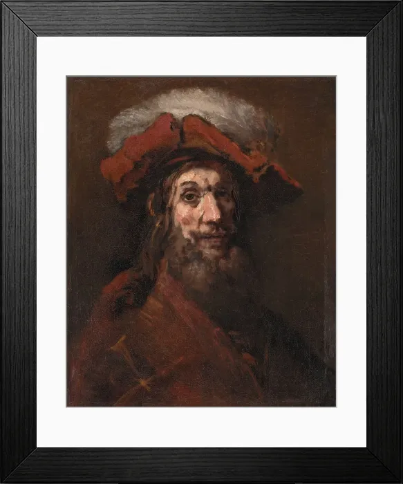 Framed Print : Sketch for The Knight with the Falcon, known as The Crusader';The Crusader, 1659-1661. Creator: Rembrandt Harmensz van Rijn. Sketch for The Knight with the Falcon, known as The Crusader';The Crusader, 1659-1661 Framed Print : Sketch for The Knight with the Falcon, known as The Crusader';The Crusader, 1659-1661. Creator: Rembrandt Harmensz van Rijn. Sketch for The Knight with the Falcon, known as The Crusader';The Crusader, 1659-1661