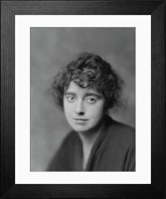 Framed Print : Normand, Mabel, portrait photograph, 1914 Oct. 18. Creator: Arnold Genthe Framed Print : Normand, Mabel, portrait photograph, 1914 Oct. 18. Creator: Arnold Genthe