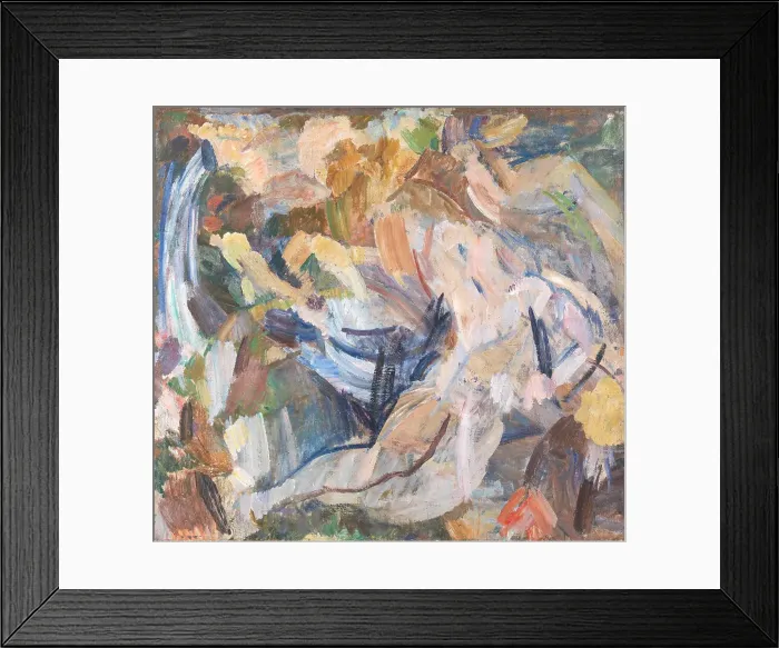 Framed Print : Romantic Fantasy, 1920-1921. Creator: Edvard Weie