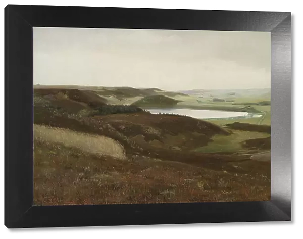 A Landscape near Bryrup, Jutland, 1888. Creator: Laurits Andersen Ring