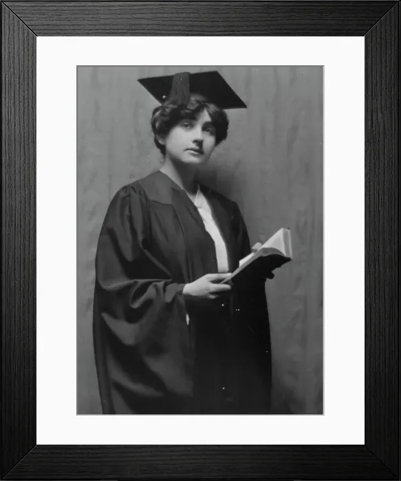 Framed Print : Ochs, Miss, portrait photograph, 1913. Creator: Arnold Genthe Framed Print : Ochs, Miss, portrait photograph, 1913. Creator: Arnold Genthe