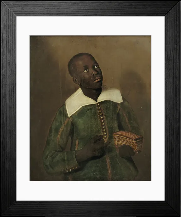 Framed Print : Diego Bemba, a Servant of Dom Miguel de Castro, 1641-1645. Creator: Jasper Becx Framed Print : Diego Bemba, a Servant of Dom Miguel de Castro, 1641-1645. Creator: Jasper Becx