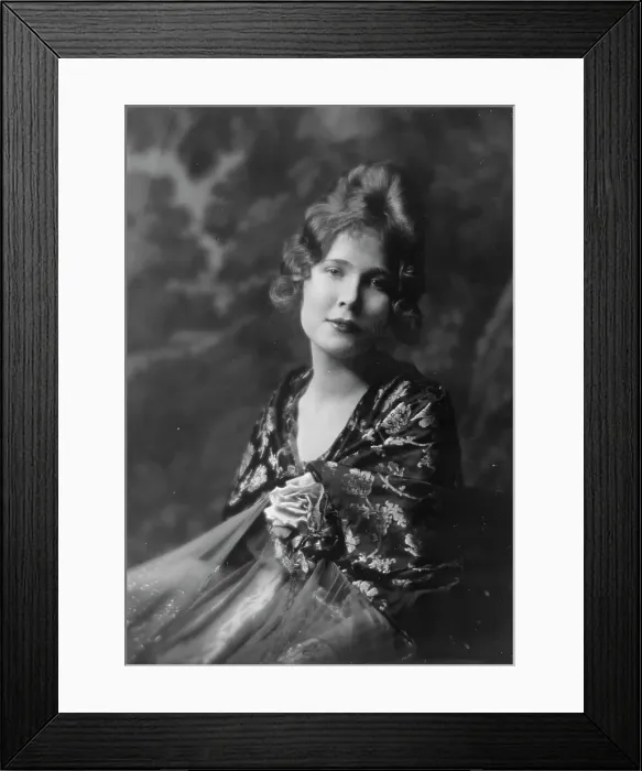 Framed Print : Ormond, Maria, Miss, portrait photograph, 1917 Oct. or Nov. Creator: Arnold Genthe Framed Print : Ormond, Maria, Miss, portrait photograph, 1917 Oct. or Nov. Creator: Arnold Genthe