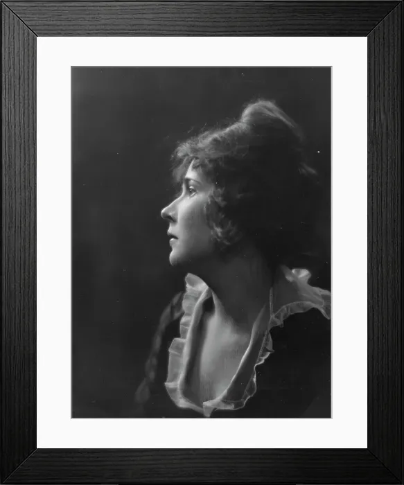 Framed Print : Ormond, Maria, Miss, portrait photograph, between 1917 and 1921. Creator: Arnold Genthe Framed Print : Ormond, Maria, Miss, portrait photograph, between 1917 and 1921. Creator: Arnold Genthe