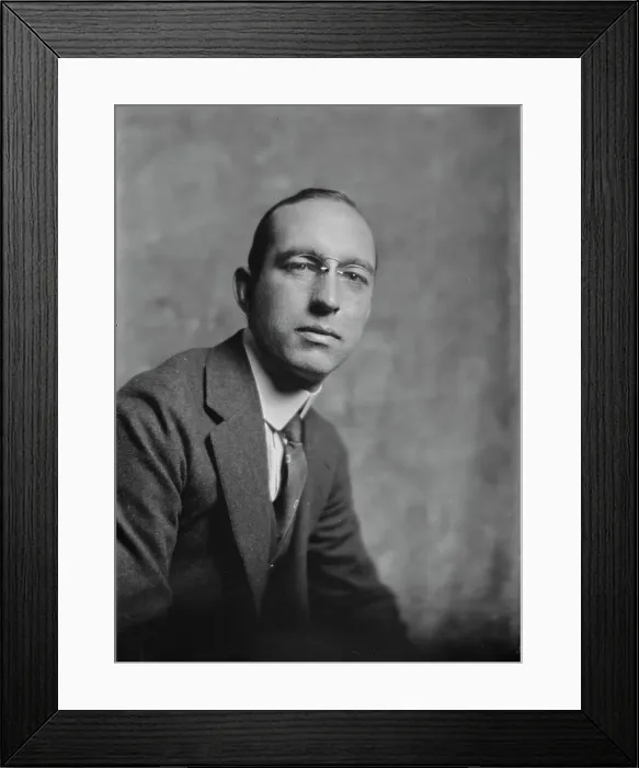 Framed Print : Mr. Beacham, portrait photograph, 1917 Dec. 7. Creator: Arnold Genthe Framed Print : Mr. Beacham, portrait photograph, 1917 Dec. 7. Creator: Arnold Genthe