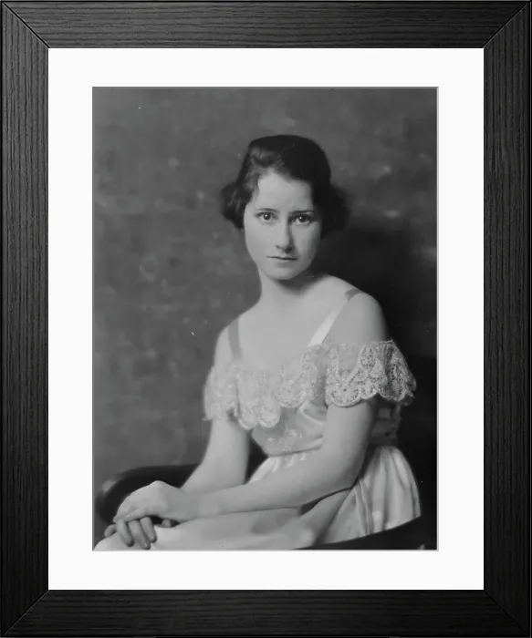 Framed Print : Orne, Isabel, Miss, portrait photograph, 1916. Creator: Arnold Genthe Framed Print : Orne, Isabel, Miss, portrait photograph, 1916. Creator: Arnold Genthe