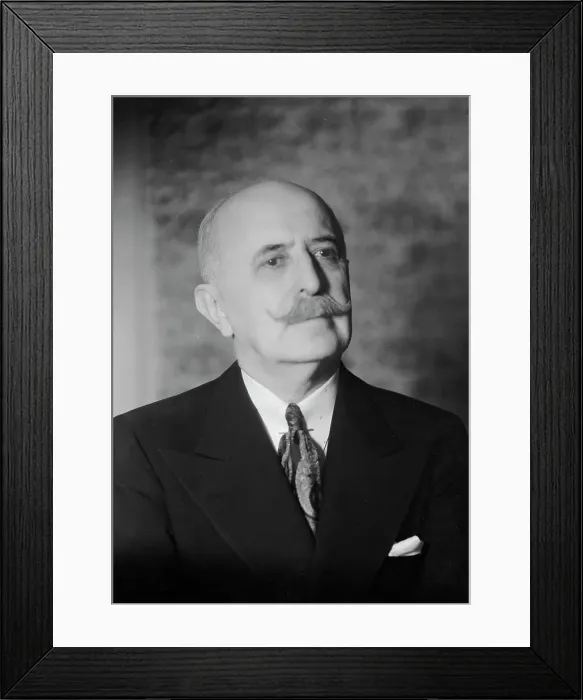 Framed Print : Dr. B. Beck, portrait photograph, 1935 Aug. or Sept. Creator: Arnold Genthe Framed Print : Dr. B. Beck, portrait photograph, 1935 Aug. or Sept. Creator: Arnold Genthe