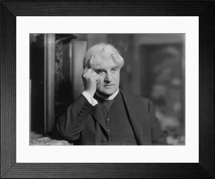 Framed Print : David Belasco, portrait photograph, 1918 Apr. 6. Creator: Arnold Genthe Framed Print : David Belasco, portrait photograph, 1918 Apr. 6. Creator: Arnold Genthe